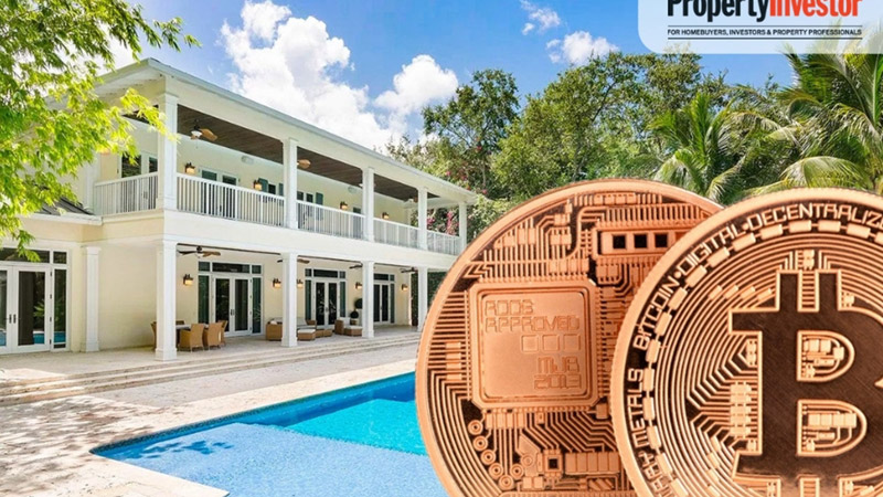 buying bitcoins low and selling high end homes
