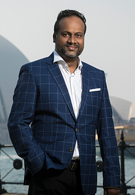 Arun Maharaj, CEO, Hashching
