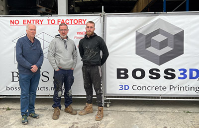 Boss Products three generation family business owners Trevor, Michael and Tom Boss