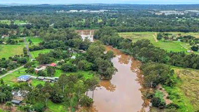Barrellan Point, a rural residential suburb in the City of Ipswich 40 kilometres southeast of Brisbane, topped the list.